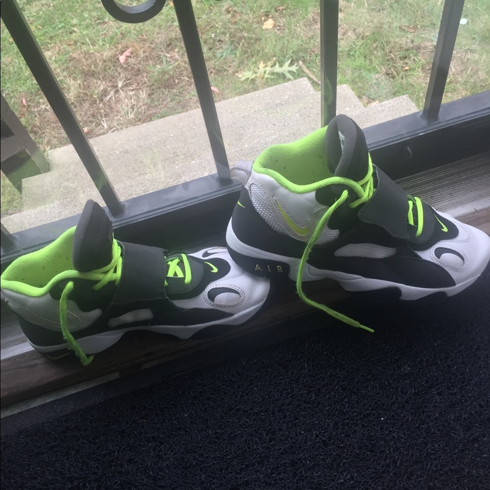 Nike Air Neon Green/ Lime Green - Picture 6 of 8